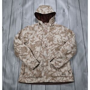 NEW REI Co-op Jacket Womens Large Camo Powderbound Insulated Hooded Jacket